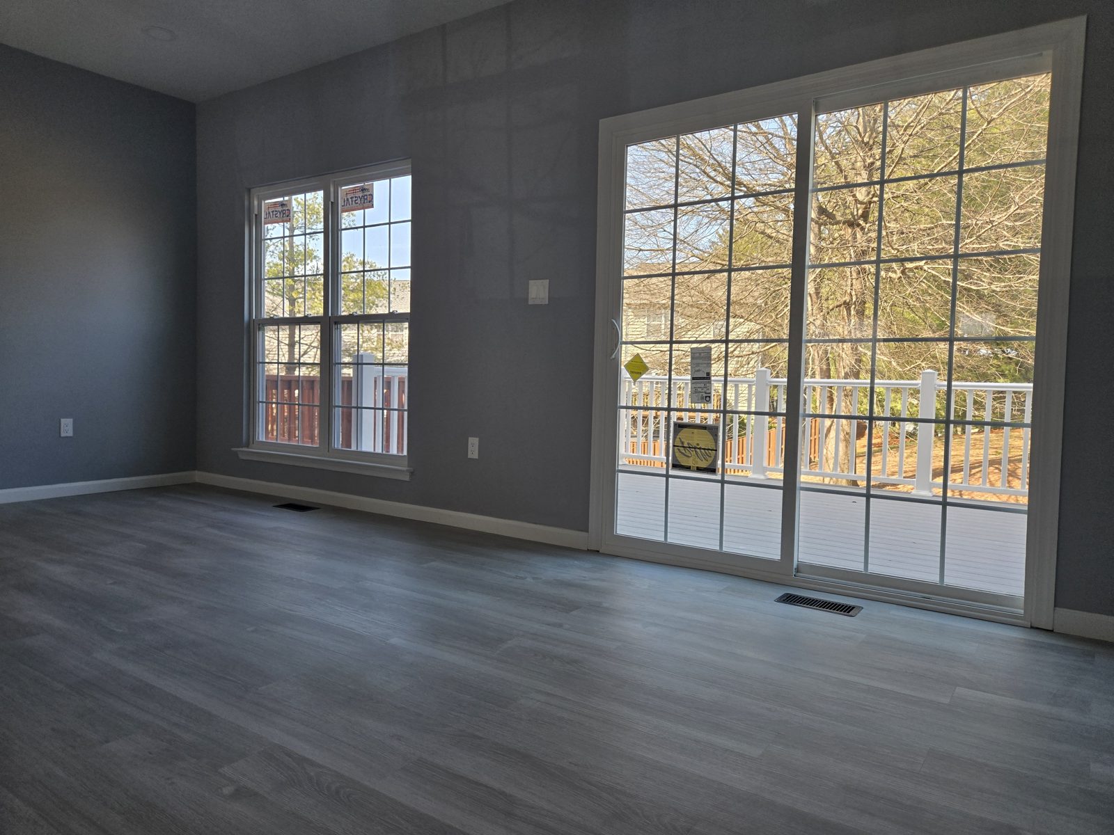 New flooring installed in a Northern Virginia home
