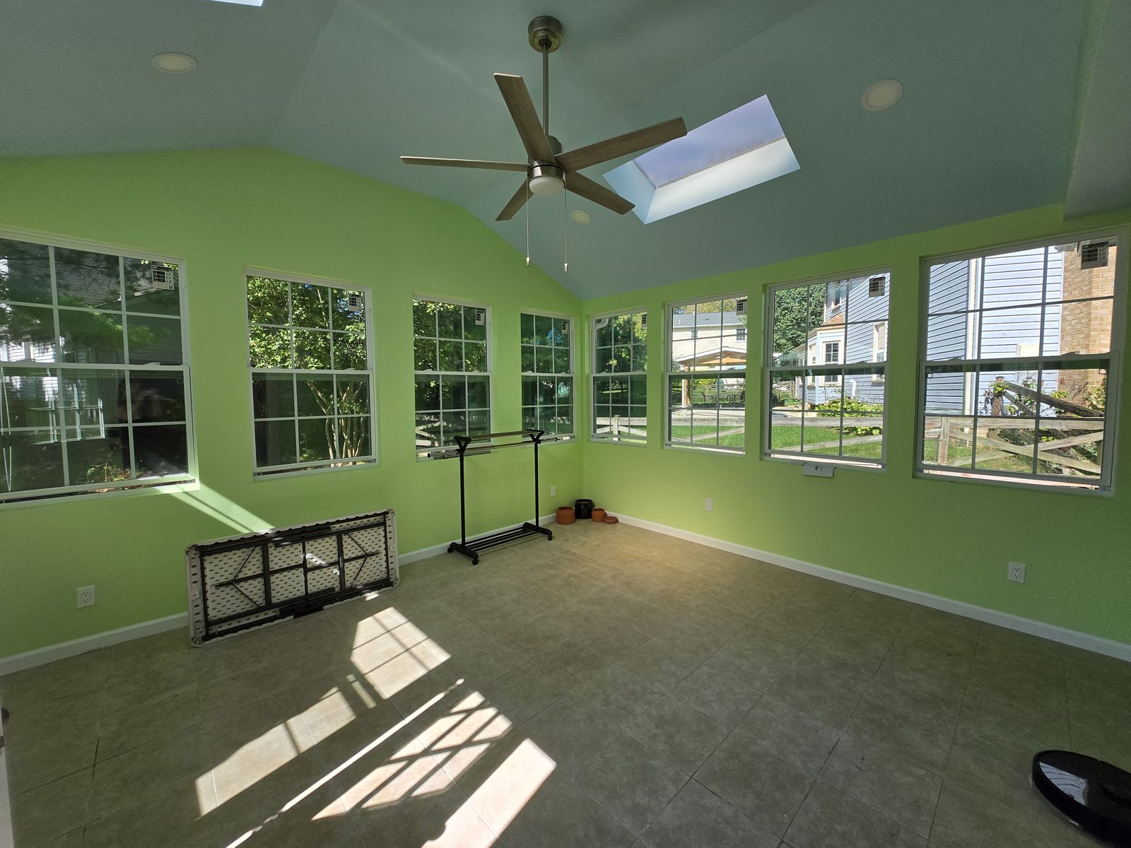 Three-season room addition by NWP, Northern Virginia